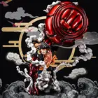 Фигурки героев Аниме One Piece GK Gear, 25 см, четвертая обезьяна, д, Луффи манга, статуэтки, ПВХ экшн-фигурки, Коллекционная модель, игрушки, украшения