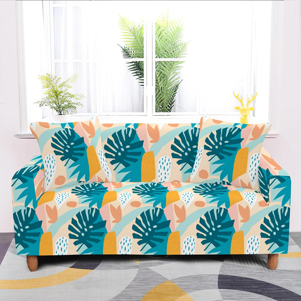 

1/2/3/4 Seat Abstract Graffiti Sofa Cover Elastic Stretch Couch Covering Sofas Covers for Living Room Furniture Protector