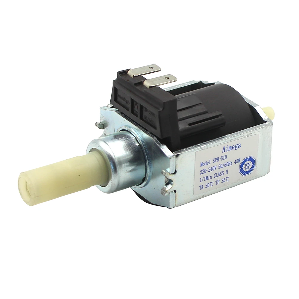 AC 220 V-240 V 45W 9bar электромагнитный водяной насос паровой утюг насос для Паровая швабра/Кофе машина/осушитель воздуха и т. д