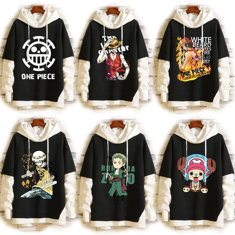 Новинка 2021 цельные толстовки для косплея Luffy ророноа Зоро свитшоты топы Ace чоппер
