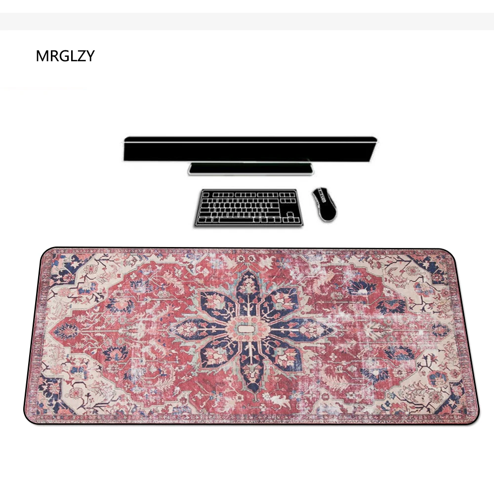 

MRGLZY Beautiful Persian Carpet Design Unique Gamer Mouse Pad Mousepad Keyboard Rest Desk Pad Best Seller Mousepad