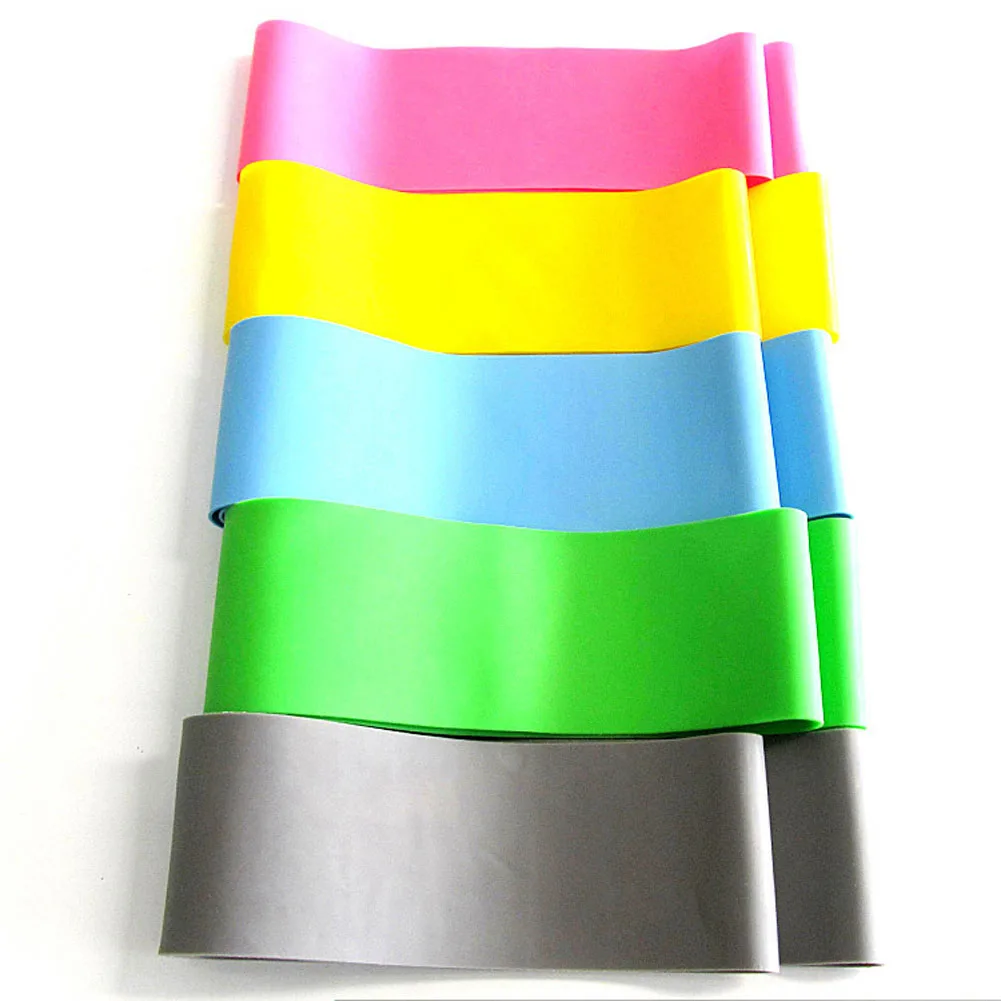 

1Pcs Yoga Resistance Bands Stretching Rubber Loop Exercise Fitness Equipment Strength Training Body Pilates Strength Training