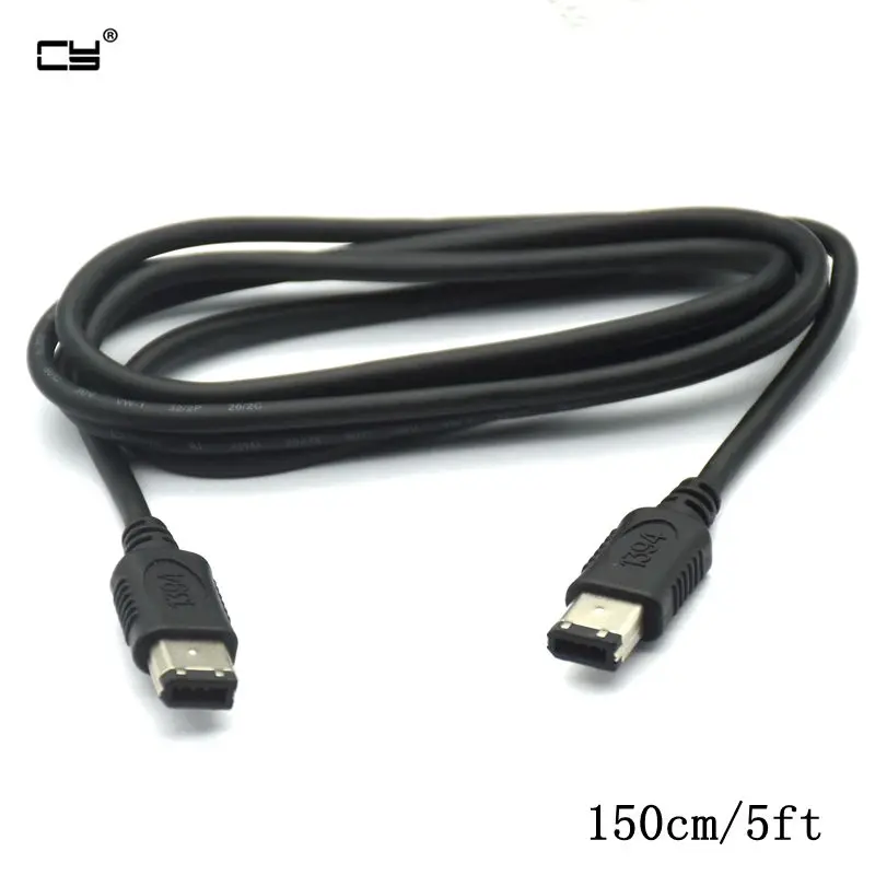 6 PIN к 6PIN FireWire 400 шина сверхбыстрой передачи данных кабель ilink IEEE 1394 1 5 м