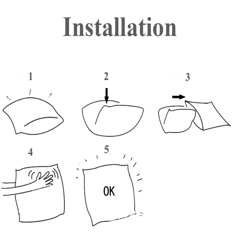 Домашняя декоративная подушка 11 размеров внутренняя полипропиленовая хлопковая