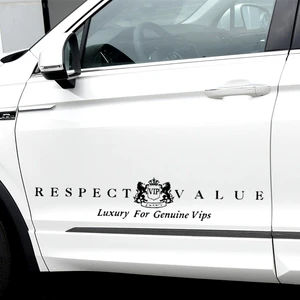 Наклейки для автомобиля Роскошные для настоящих Vips респект значение Львы роялти наклейки для заднего лобового стекла авто тюнинг стиль 100x19 см D22