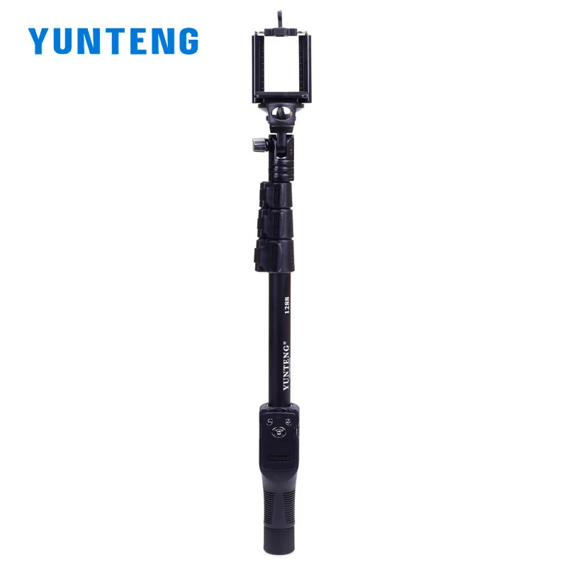 Монопод для селфи Yunteng 1288 с камерой Gopro Hero4/3/2 SJCAM Bluetooth селфи-Палка Iphone Samsung |