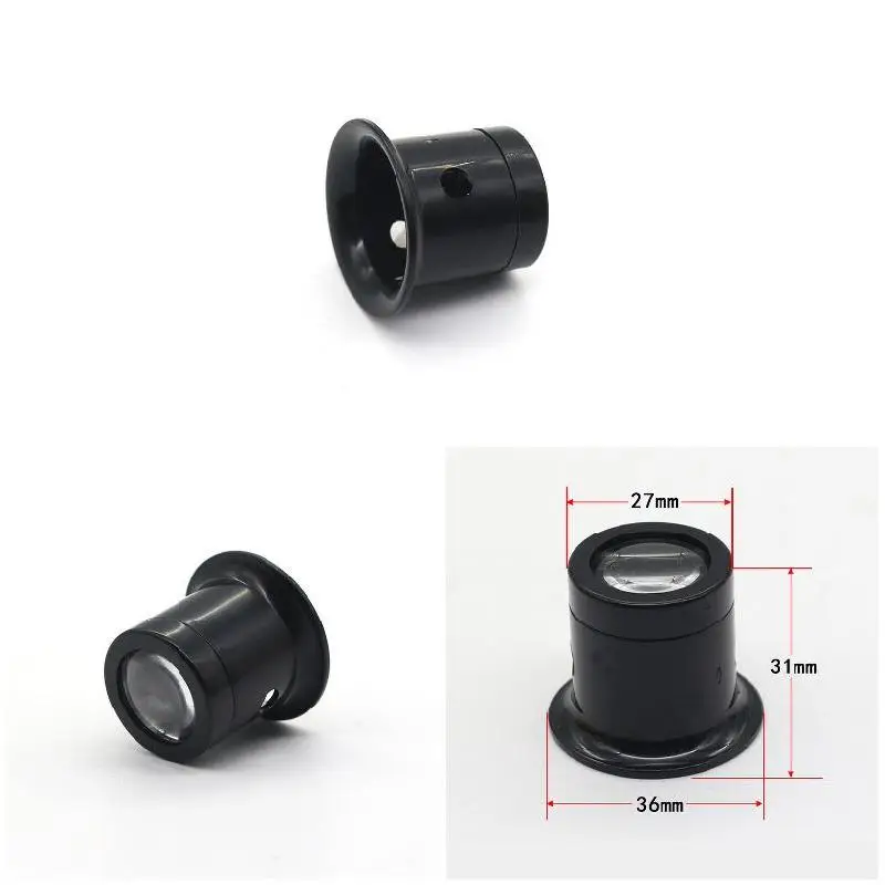 Часы с увеличительным стеклом 10 раз маска для глаз увеличительное стекло