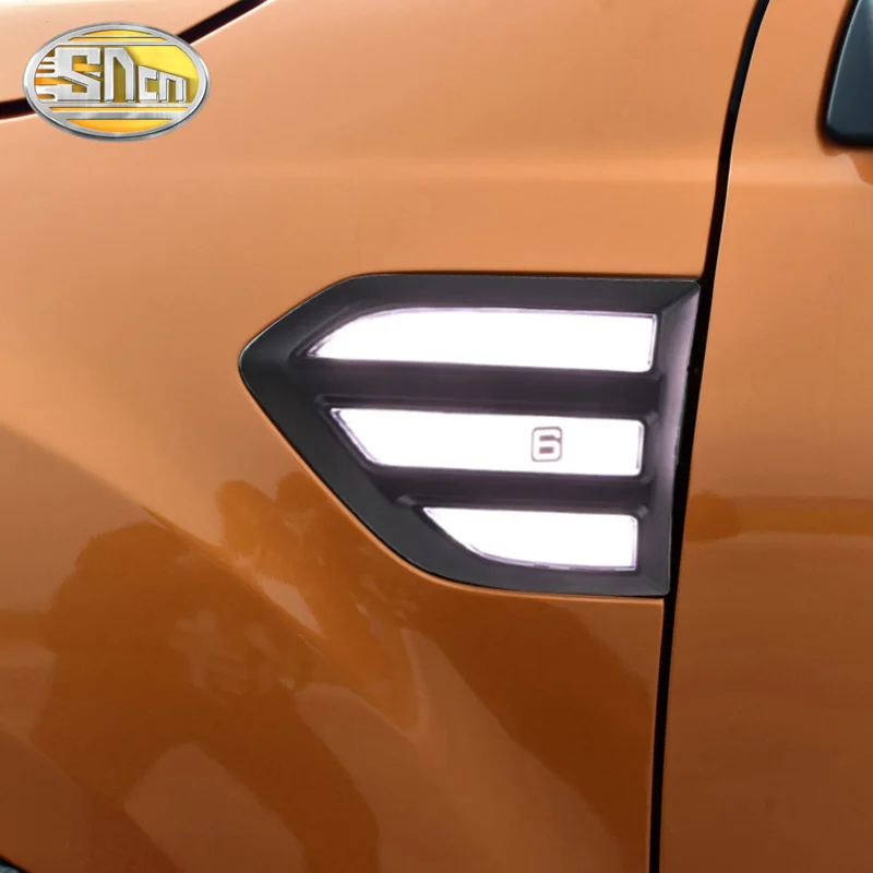 Для Ford Ranger 2015 ~ 2019 T7 T8 боковой поворотный сигнальный фонарь для Everest светодиодный