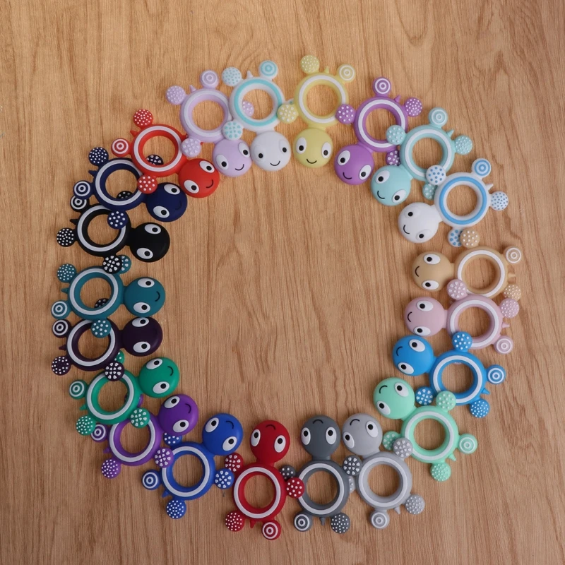 Силиконовый Прорезыватель для зубов 27 цветов | Мать и ребенок