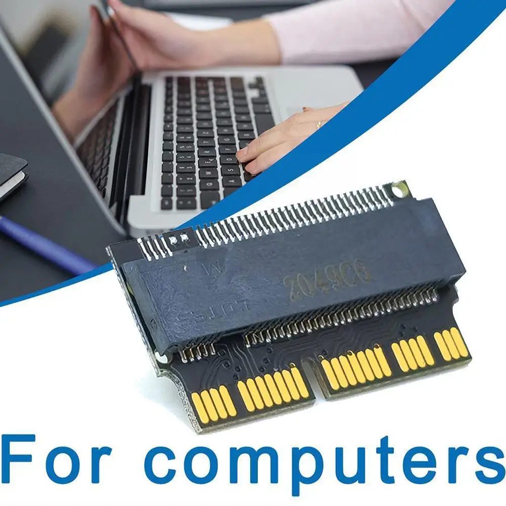 

M.2 Adapter NVMe PCIe M2 NGFF Adapter To SSD For Upgrade 2013-2017 A1465 A1398 A1466 Air Pro 2014 Macbook A1502 2015 2013
