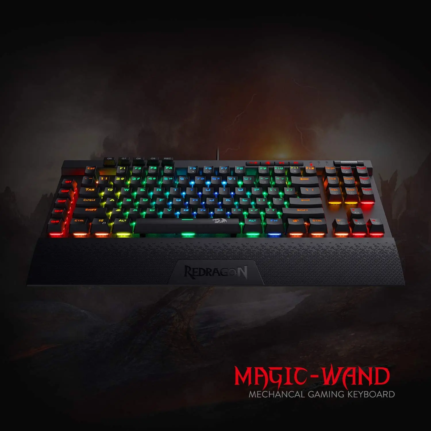 Клавиатура Redragon K587 Magic-Wand механическая с RGB-подсветкой | Компьютеры и офис