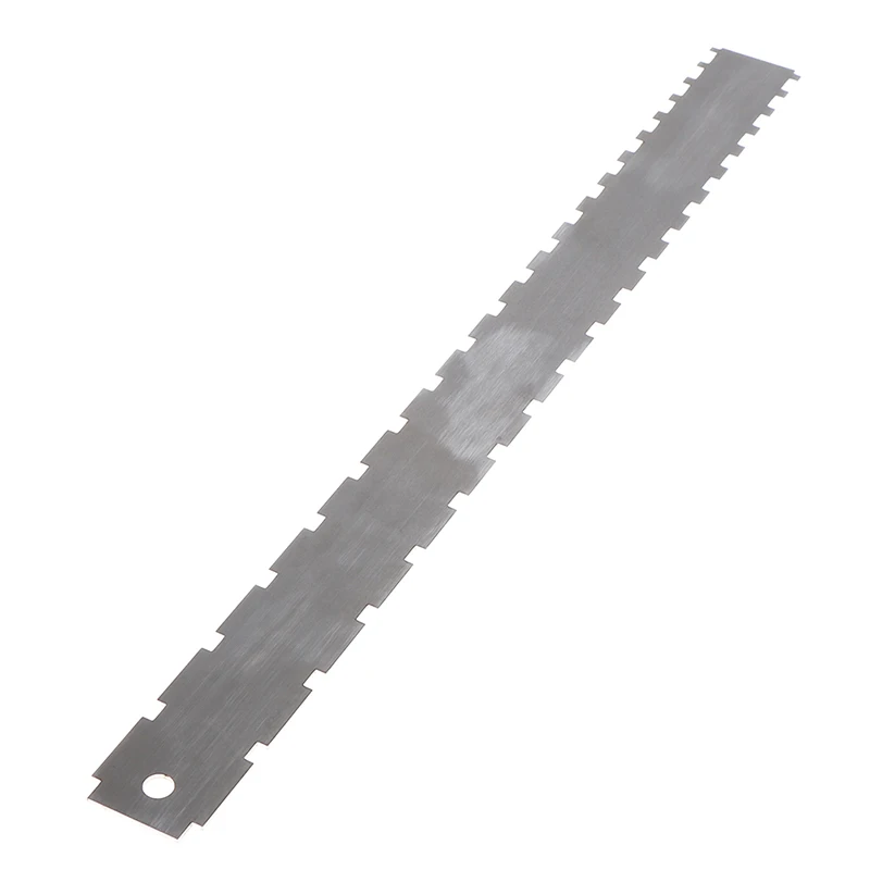 

IRIN 1pc Stainless Steel Guitar Neck Notched Straight Edge Guitar Fingerboard Ruler Silver Luthiers Tool Guitar Accessories