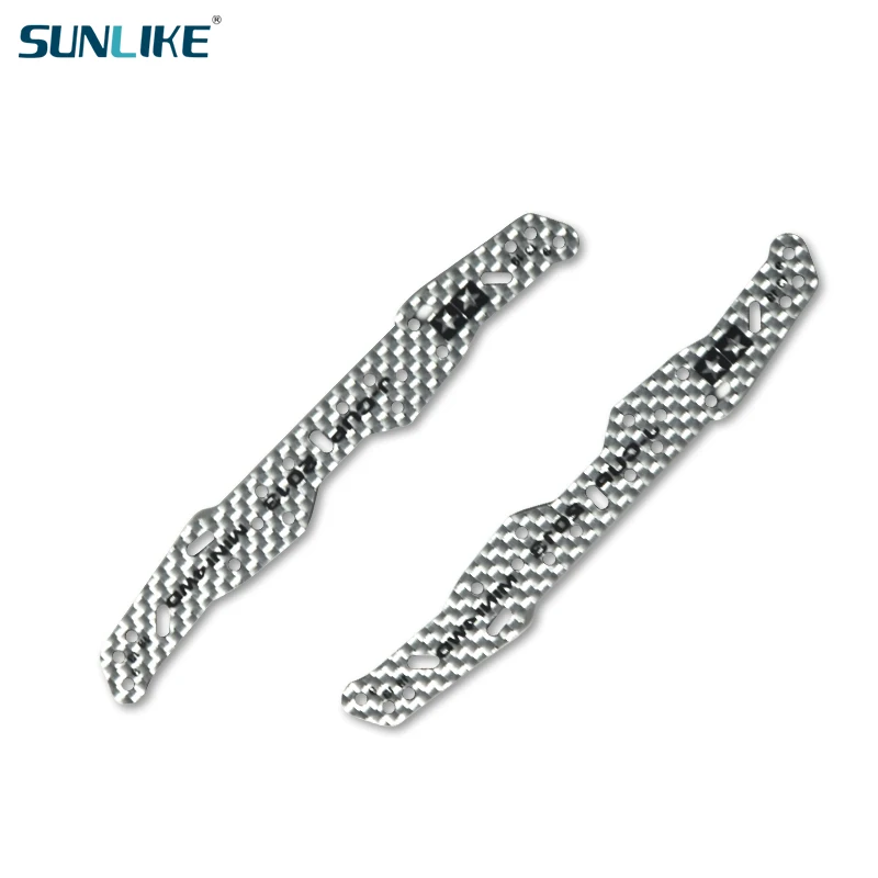 

3.0mm Carbon Fiber Rear Multi Roller Setting Stay 95260 94954 J-CUP 2013 Rear Plate For DIY Tamiya Mini 4WD Racing Car Model
