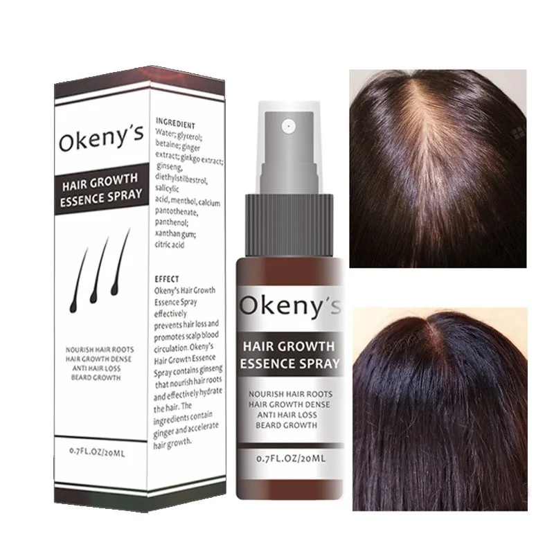 

Hair Growth Essence Spray Growth oil preventing baldness Anti hair loss nourishing care enhances hair roots