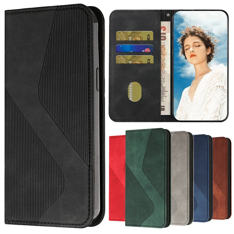 

Cell Magnetic Leather Case na For Samsung Galaxy A51 A515 Funda For Galaxy A51 5G UW A516 Skin Feel Wallet Cover S Pattern Coque