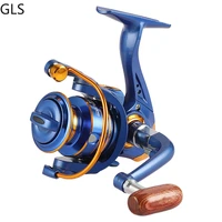 brand new bf 1000 3000 series spinning fishing reel 5 21 wooden grip fishing coil pike bass durable accessories pesca