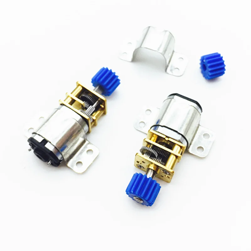 N20 DC Шестерни мотор DIY робот крутящий момент 3V-12V 15T + Железный кронштейн |