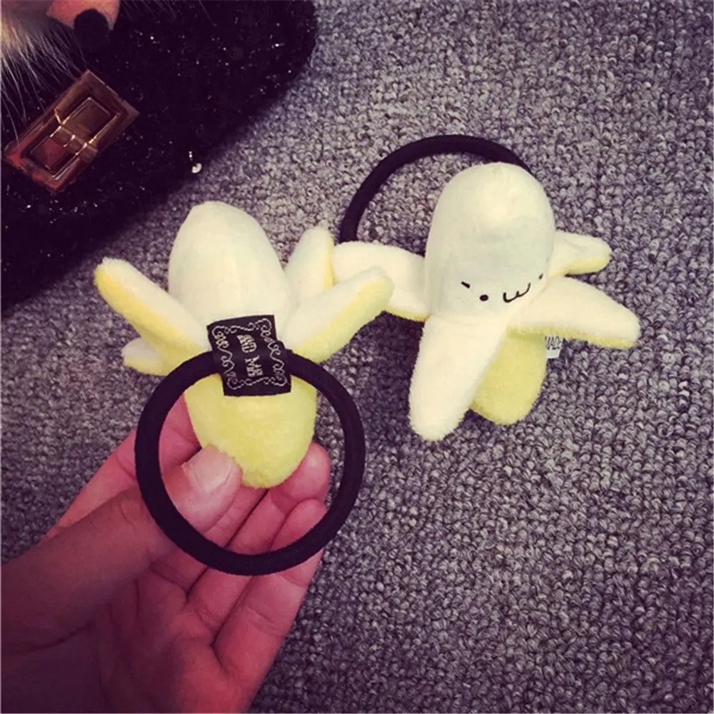 1 шт. резинка для волос в форме банана девочек| |