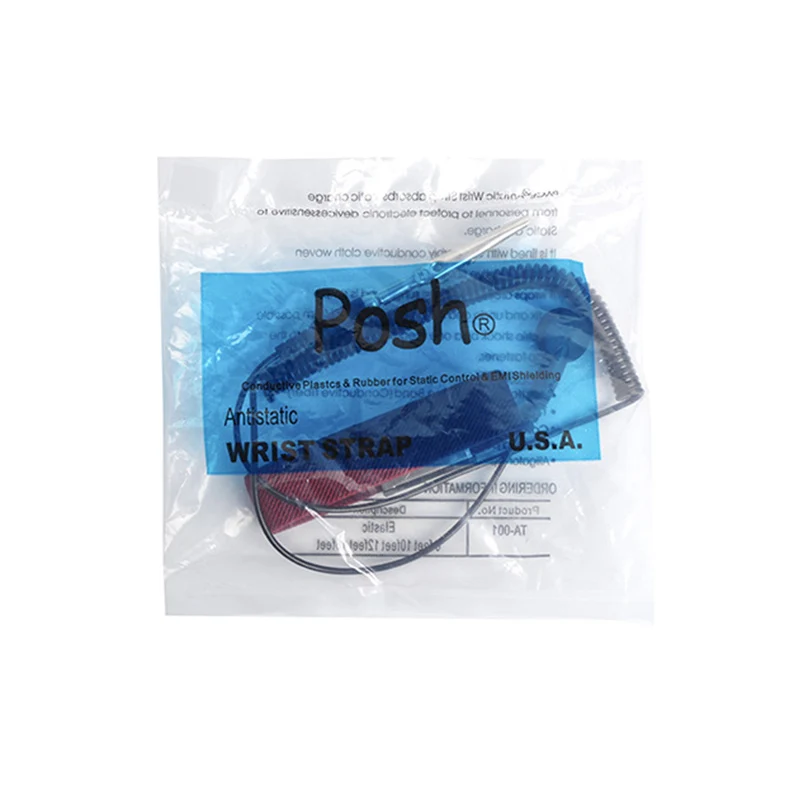 FIXFANS антистатические Наручные Ремни браслет с регулируемым провод заземления и