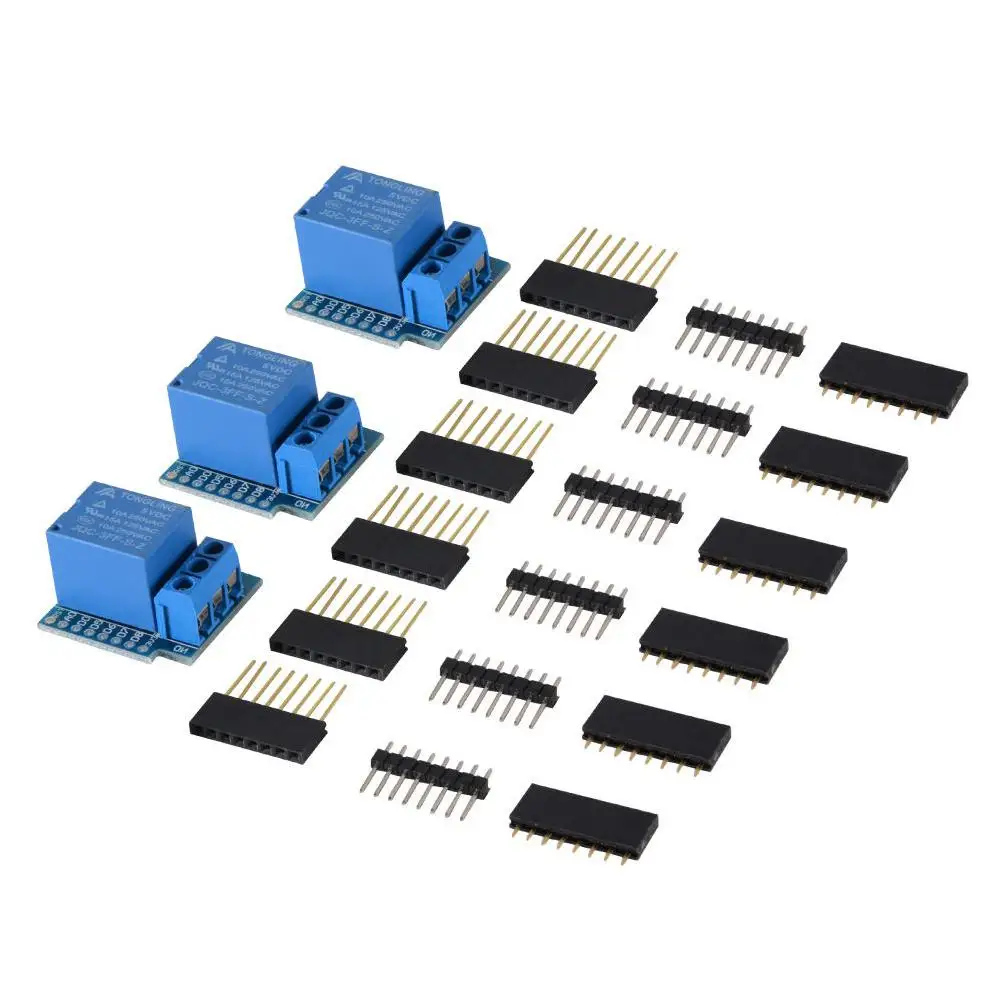 3 шт. ESP8266 5 в WIFI для Arduino WeMos D1 Мини релейная плата R20|Демонстрационные стенды| |