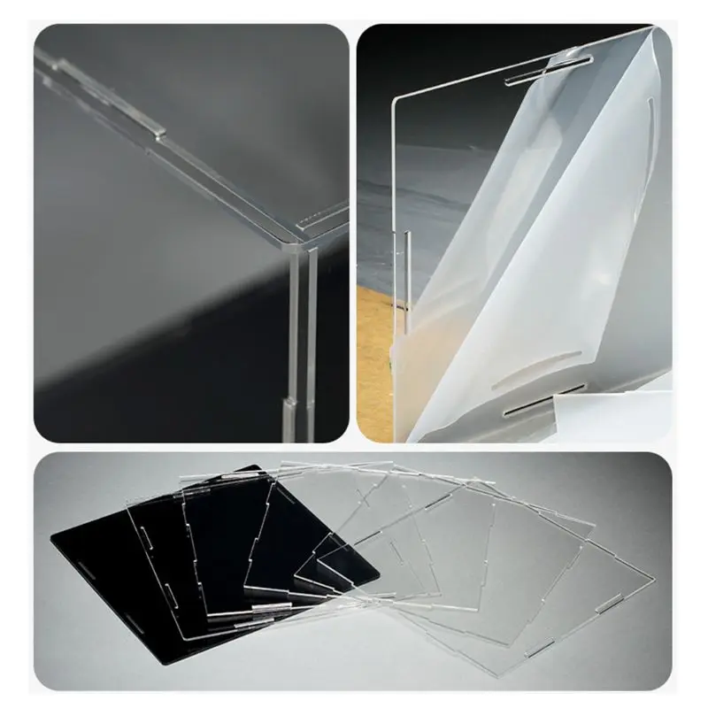 Прозрачный акриловый чехол для дисплея Пылезащитная модель игрушек экшн фигурок