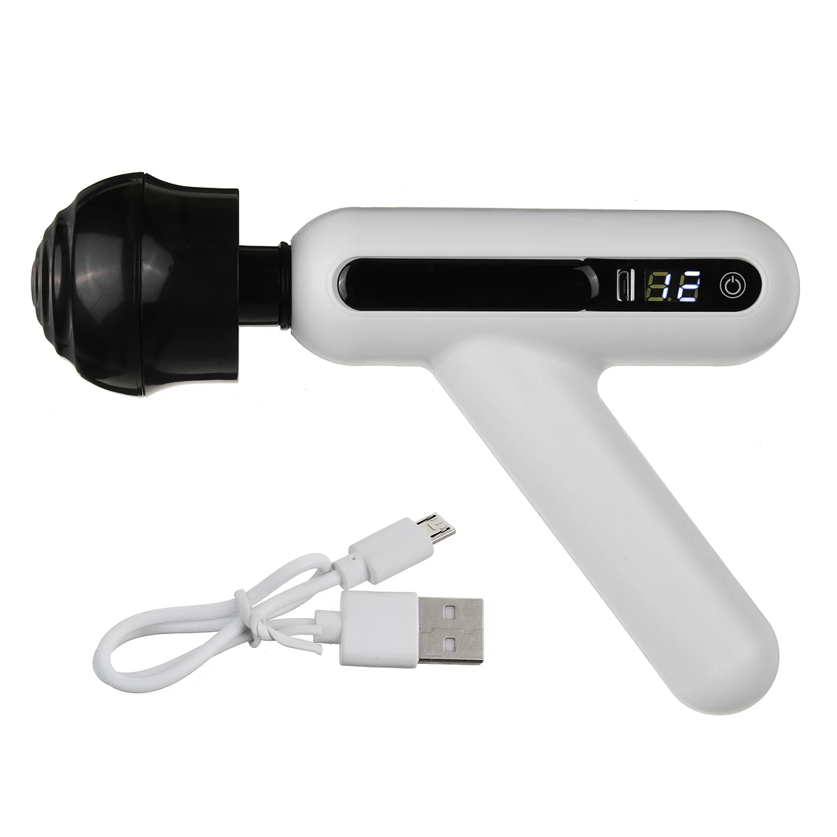 

6/12 Speeds Fascia Gun Therapy Massage Guns Muscle Massager Sport Massage Machine Relax Body Slimming Battery Rechargeable