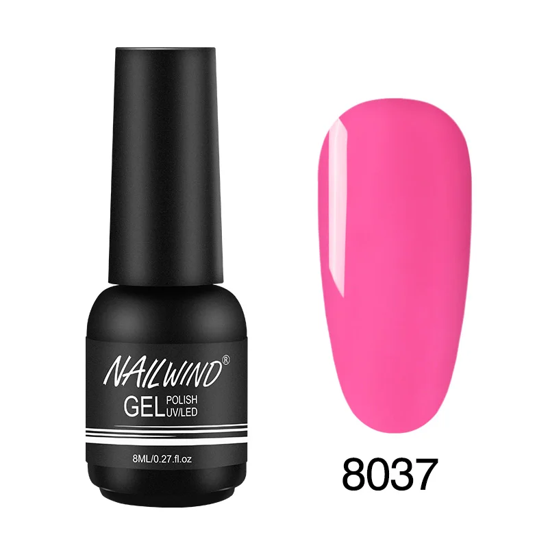 8037 Гель nailwind лак для ногтей маникюрный набор УФ светодиодный полиграфический Гель Дизайн ногтей основа Топ праймер покрытие rosalind гель-лаки для ногтей - Цвет: 8037