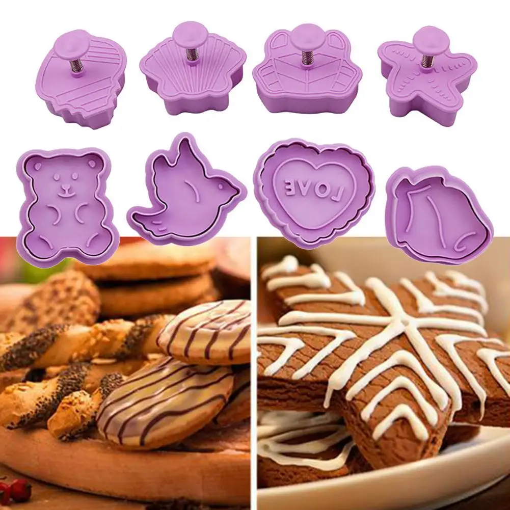 

Cookies Mold Pastry Pressing Mould Cookie Stamp Useful Biscuit Mould Cookie Cutter Kitchen Dining Bar