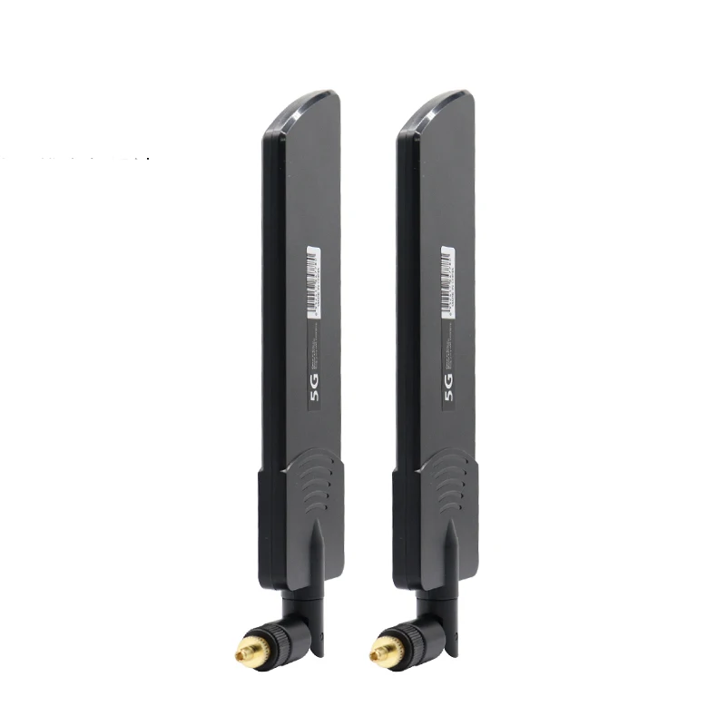 2PCS 5G CPE Pro Outdoor Router Antenna For ZTE Huawei B3115 E773 Modem WIFI Full Band Amplifier 40DBI TS9 Interface 600-6000MHz