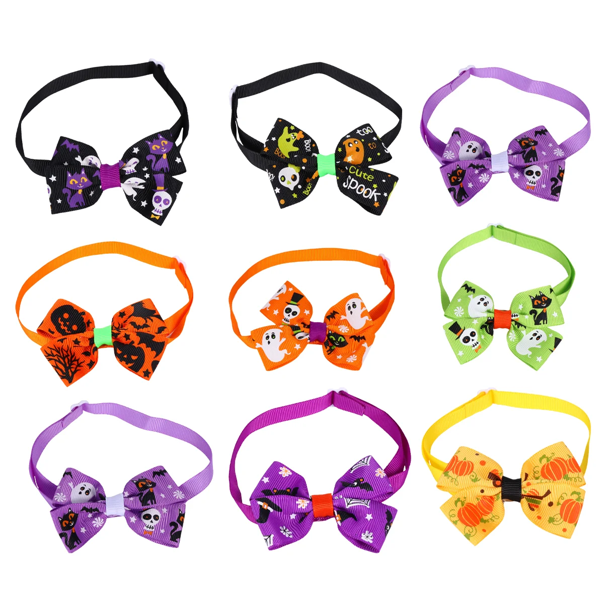 

20 шт. аксессуары галстук с рисунком призрака кота