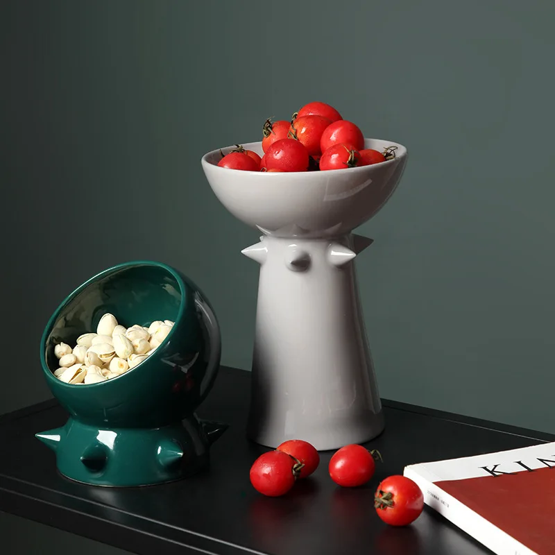 Креативное керамическое хранение фруктовых компотов журнальный столик для