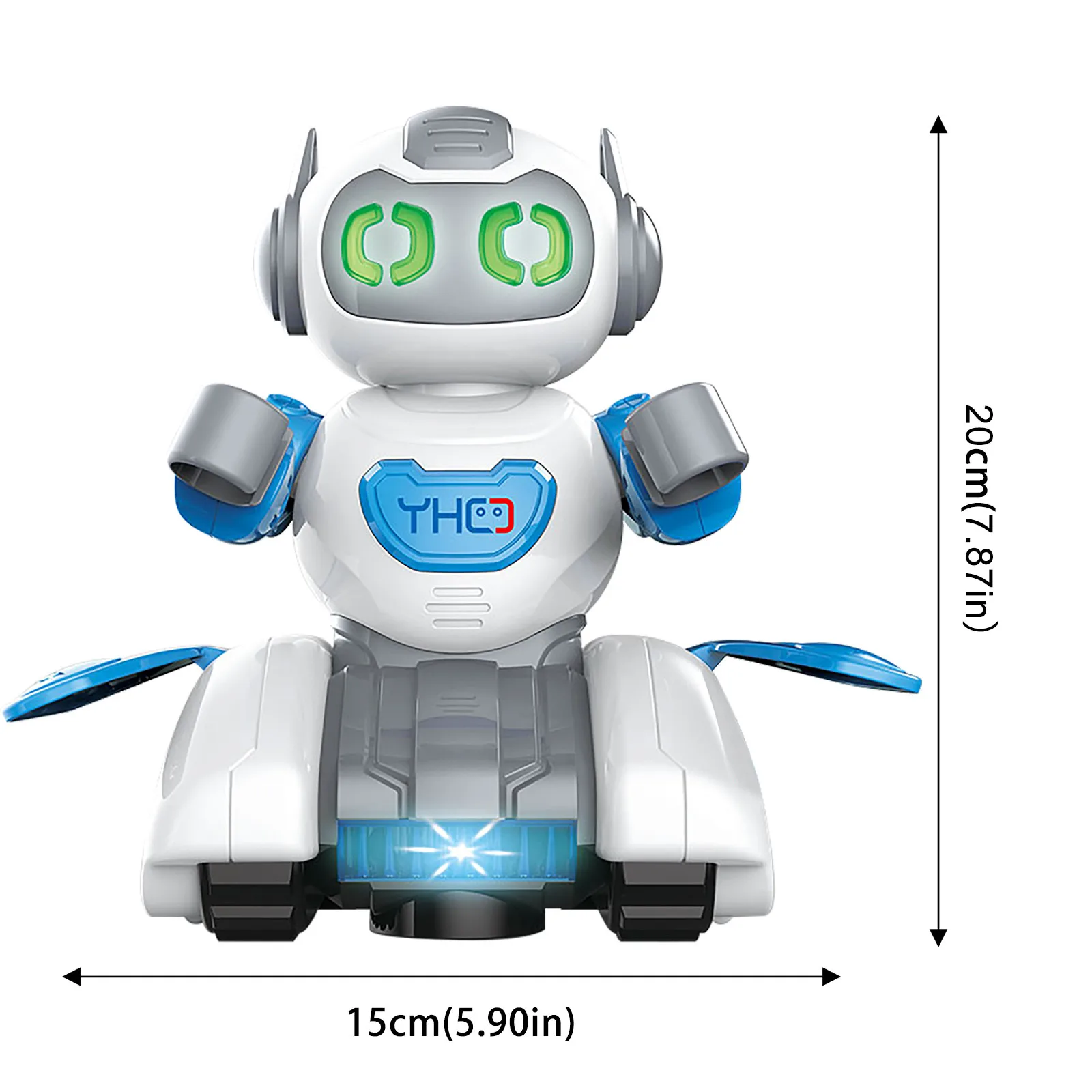 

Rc Robots Space Dancing Robot Children's Electric Universal Light Music Singing And Dancing Robot Rotating Deformation Juguetes