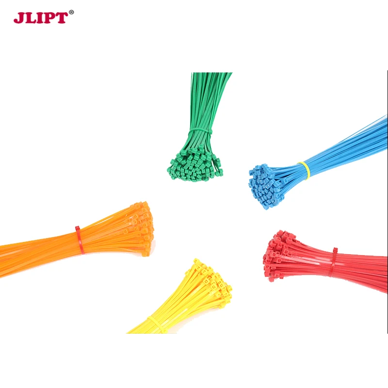 100 шт. нейлоновые кабельные стяжки проволочные устойчивые к ультрафиолетовому
