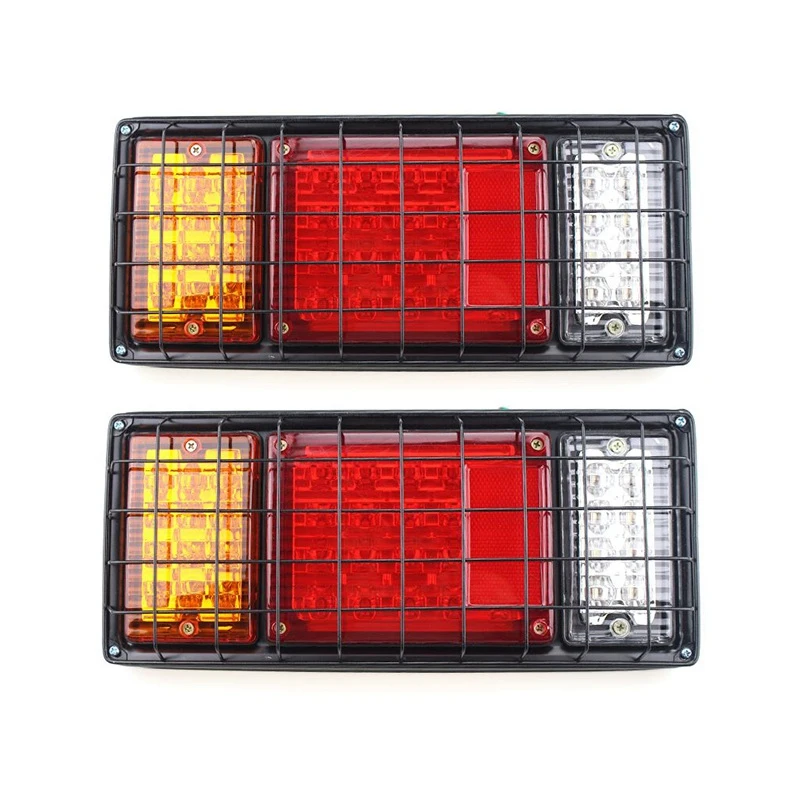 2Pcs 12V LED Truck Trailer Tail Lights Turn Signal Brake Light Running Reverse | Автомобили и мотоциклы