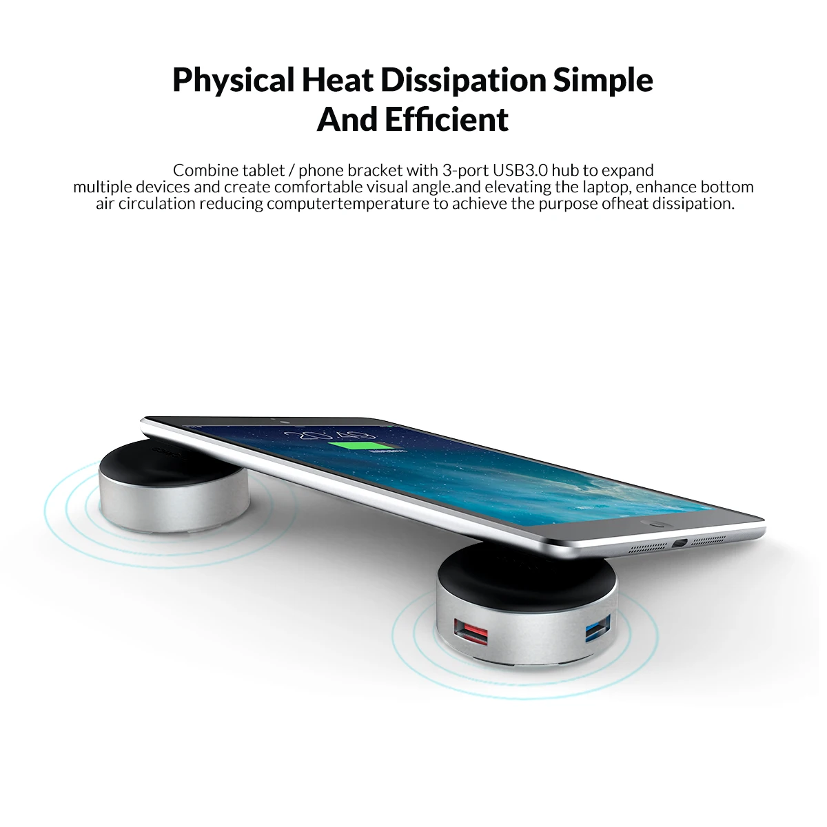 orico мини охлаждающая подставк