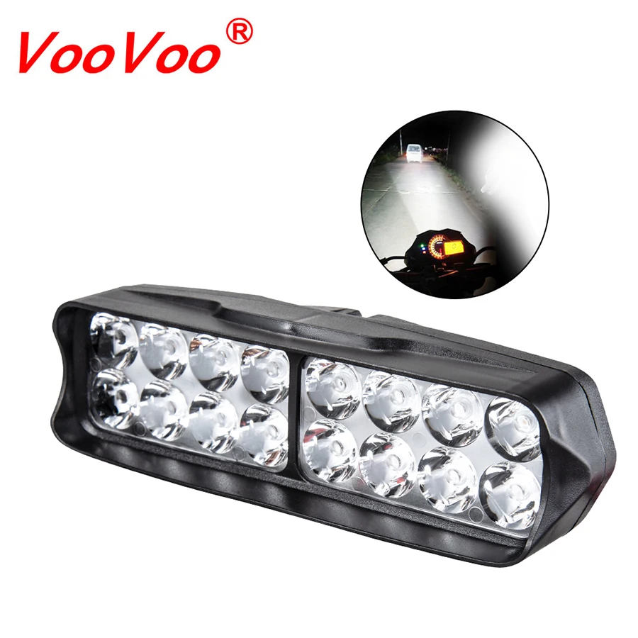 Светодиодный головной фонарь для мотоцикла VooVoo скутера квадроцикла точечный 12 В