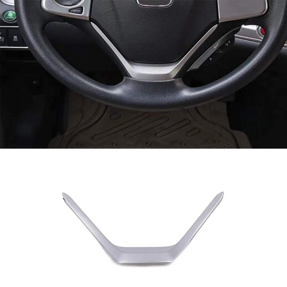 Для Хонда сrv CR-V 2012 2013 2014 покрытие автомобиля ABS хром рулевое колесо подкладке
