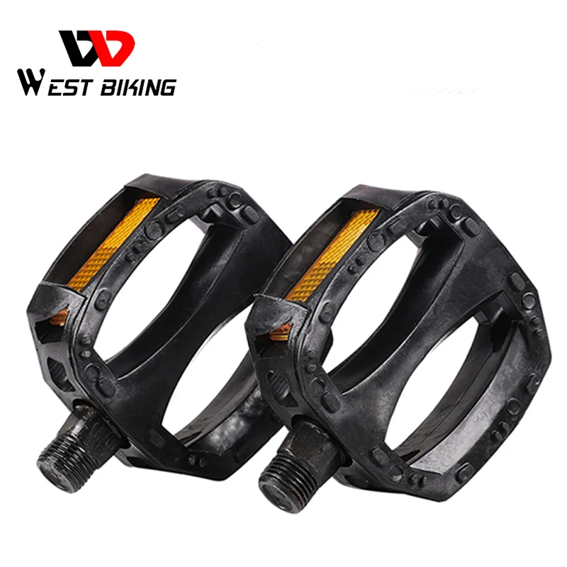 WEST BIKING легкая детская велосипедная педаль 12 мм пластиковые Нескользящие Детские
