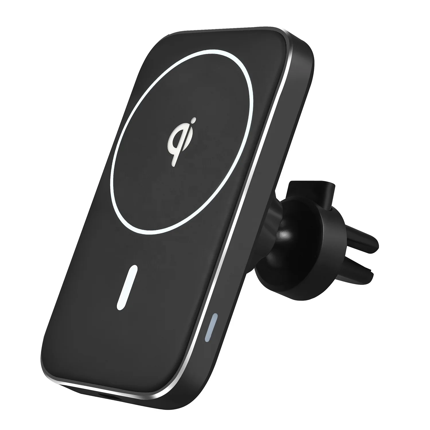 

Магнитный держатель для беспроводного зарядного устройства Magsafe для iPhone 12 Mini Pro Max, быстрая Беспроводная зарядка Magsafe, автомобильный держате...