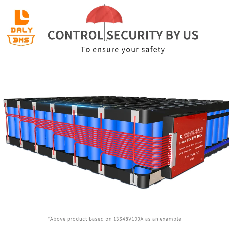 BMS 18650 Батарея пакет 3S 24S для е байка литиевый аккумулятор 15A 20A 30A 40A 50A 60A 80A 100A