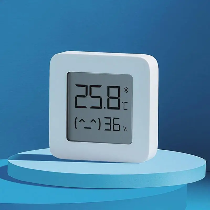 Термометр-Гигрометр 2 Smart Bt ЖК-экран цифровой Mijia Bluetooth датчик температуры и