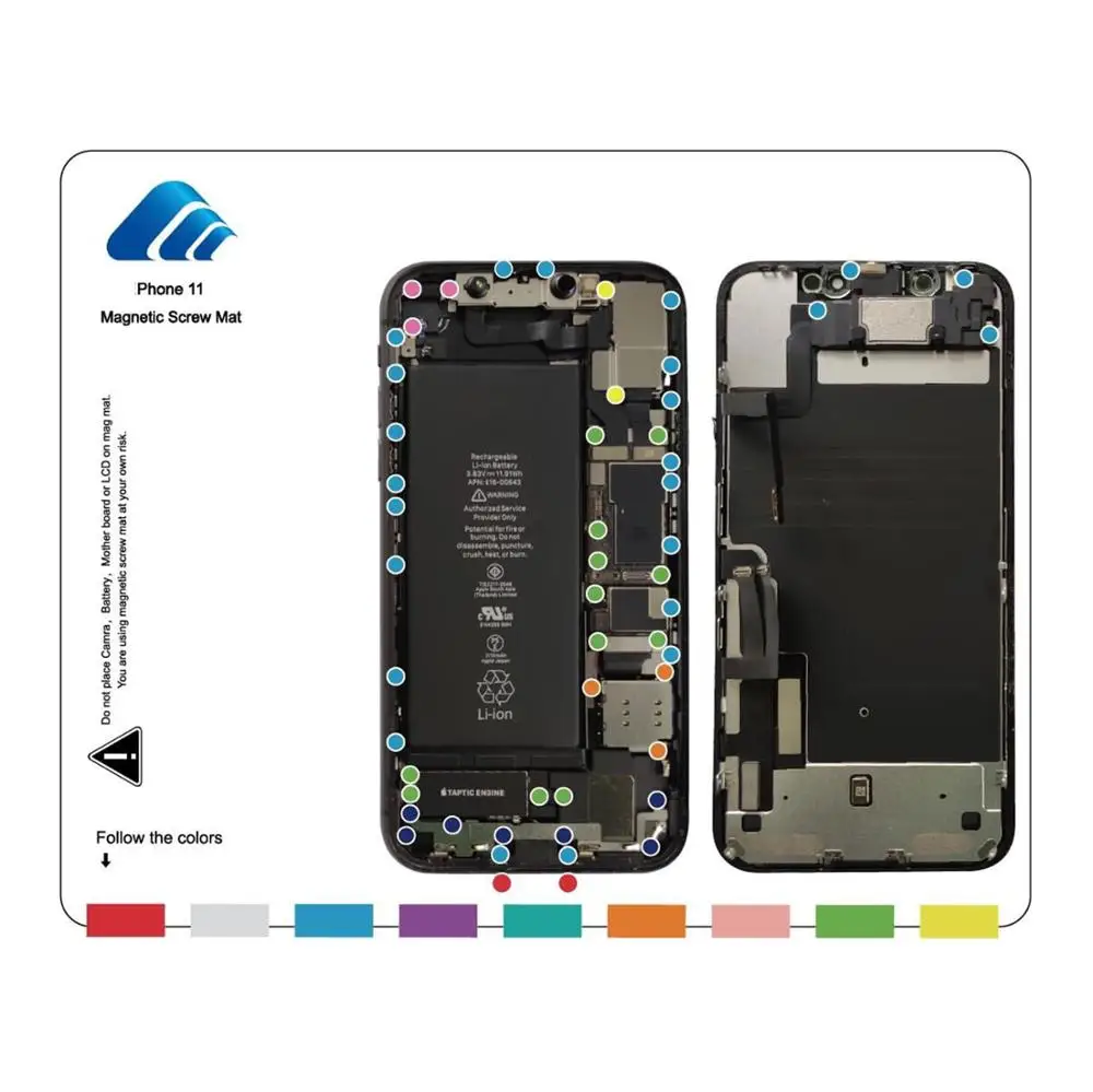 Профессиональная направляющая подставка для iPhone Xs Max XR XS X 8 P магнитная Болтовая 11