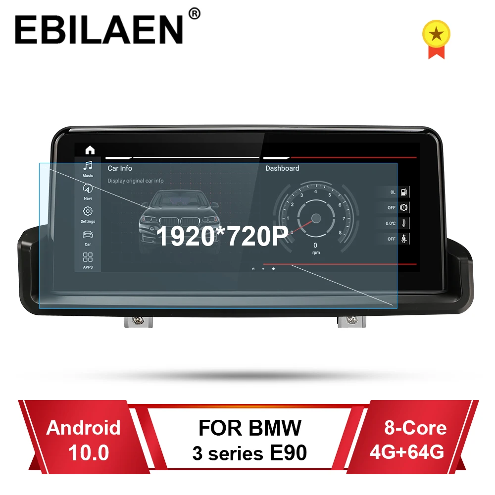EBILAEN автомобильный мультимедийный плеер для BMW E90 E91 E92 E93 Android 10 0 Авторадио