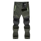 Новые модные весенние уличные тонкие (без флиса) водонепроницаемые походные брюки Кемпинг Альпинизм для мужчин рыбалка треккинговые мягкие брюки