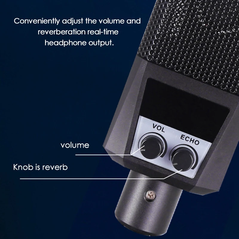 Компьютерный микрофон с USB-разъемом и регулировкой громкости | Электроника