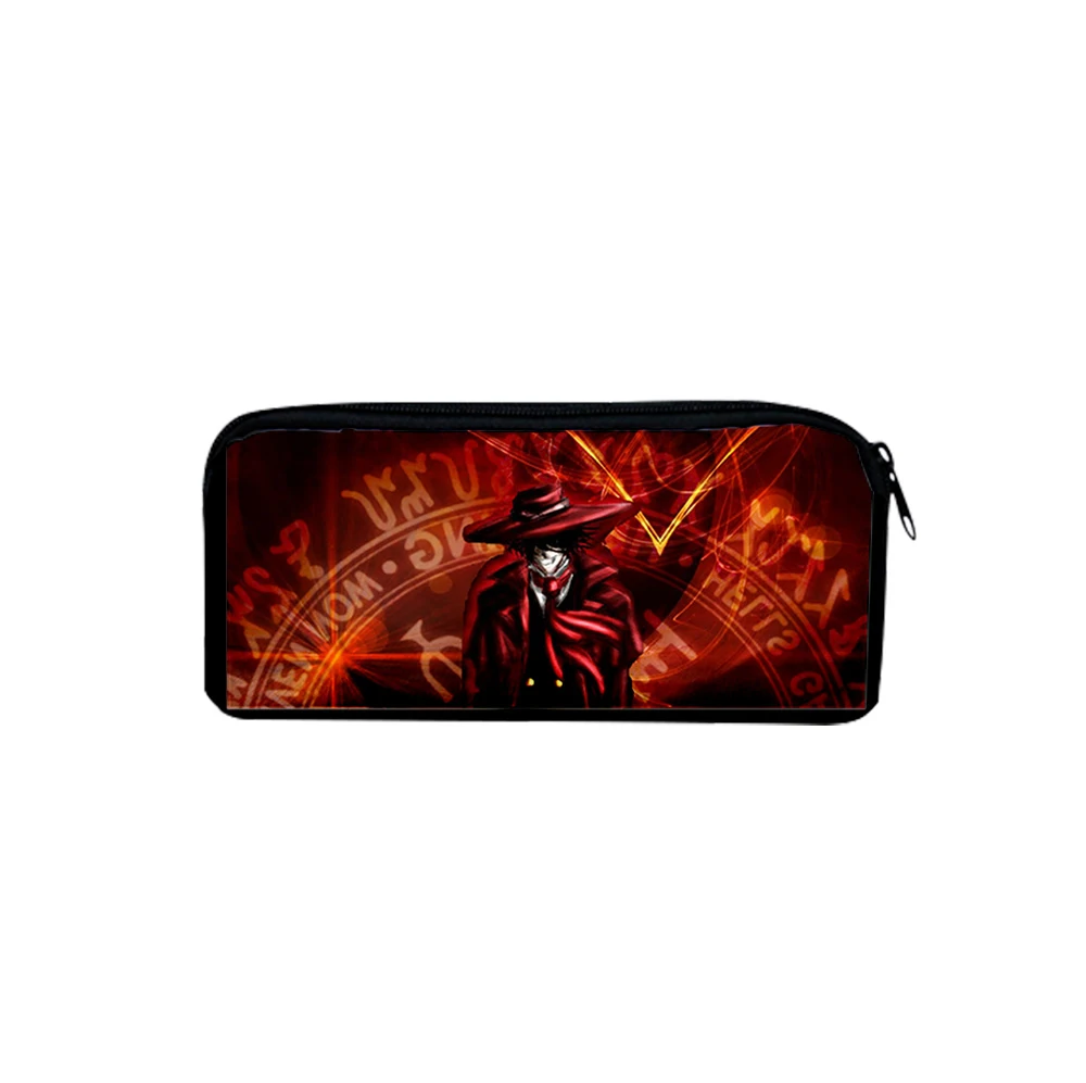 

HellsingStudent Large Capacity Zipper Pen Bag