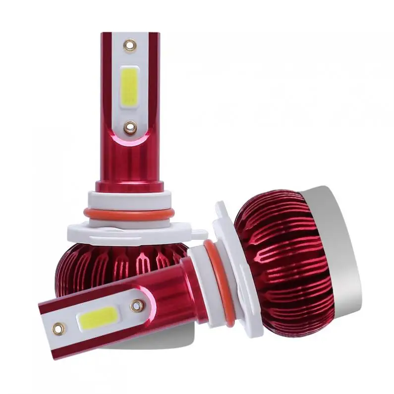 Фара для автомобиля светодиодная водонепроницаемая 1 шт. H1/H3/H4/H7/H8/H11/9005/9006/9012 72 Вт