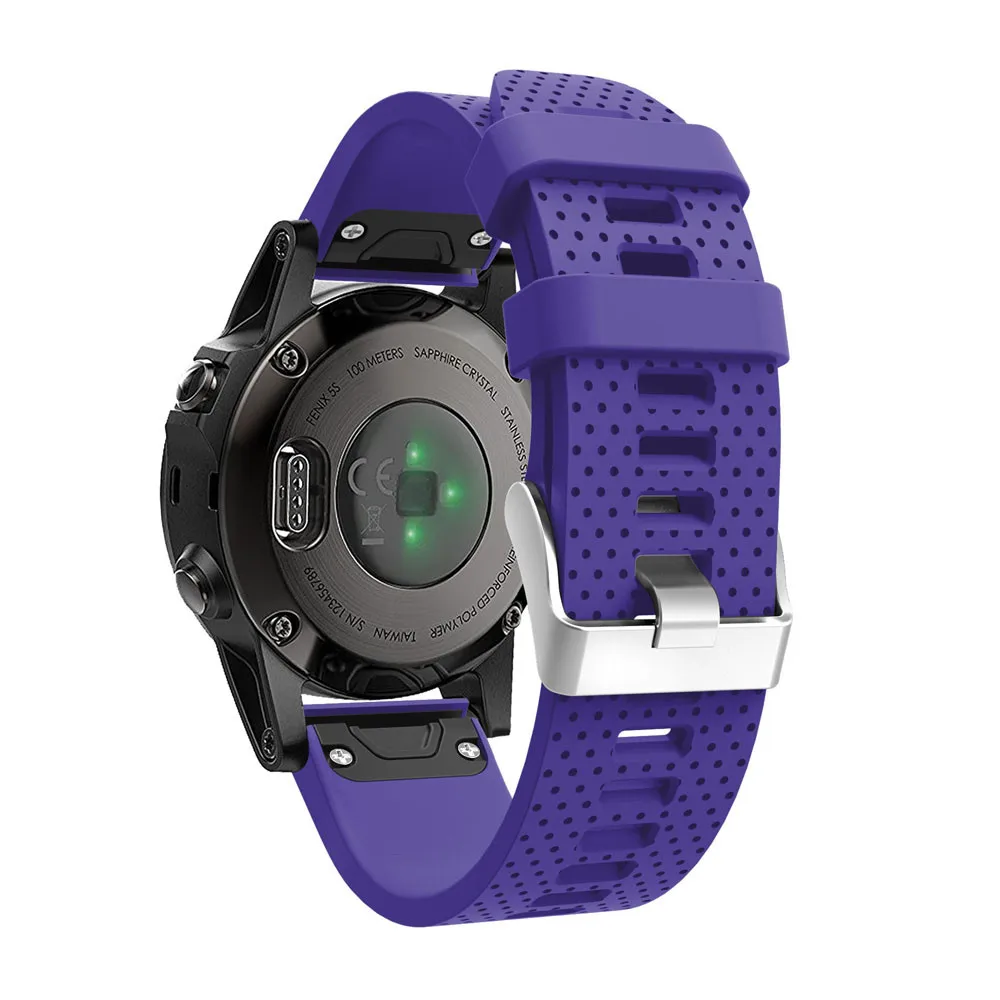 Высококачественный ремешок для часов Garmin сменный наручных Silicagel быстрая