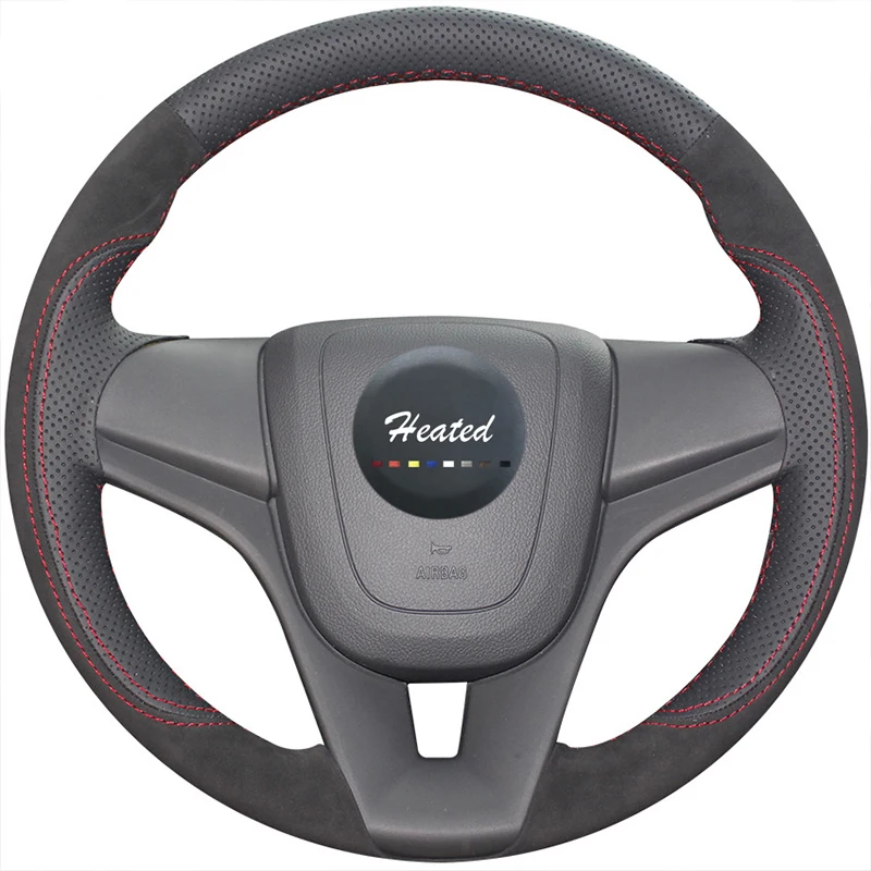 Оплетка на руль для Chevrolet Cruze 2009 2014 Aveo 2011 Holden 2010 capa para volante|on the steering wheel|capa volantewheel cover