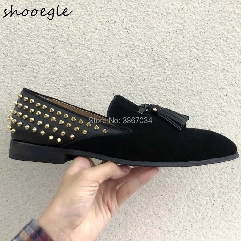 2019 новый квадратный носок из натуральной кожи туфли без каблуков с заклёпками